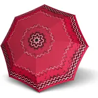 Knirps Regenschirm T.703 Automatic UV-Protection Floripa Red