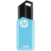 HP PNY v150w, 64 GB, USB Typ-A, 2.0, 14 MB/s, Dia, Schwarz, Blau
