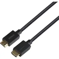 Deltaco ULTRA High Speed HDMI-cable 48Gbps 2m black