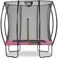 Exit Trampolin Ausgang Silhouette Rosa 153x214cm inkl. Sicherheitsnetz