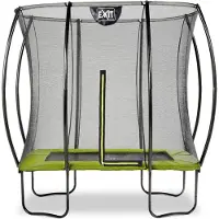 Exit Silhouette Trampolin 153x214cm, auf Beinen, Rechteckig, für Kinder, Grün
