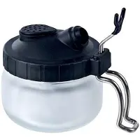 Wittmax Cleaning pot - 2 in 1 air brush cleaner & holder