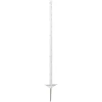 Westfalia Classic plastic post 105 cm with double step-in, white, 5 pcs