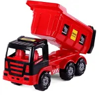 Mammoet Toys Kipper Mammoet Spielzeug-LKW 67cm gelb rot