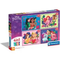 Clementoni Supercolor Disney Princess, 12 Stück(e), Cartoons, 3 Jahr(e)