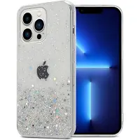 Cadorabo TPU Cover funkelnder Glitter