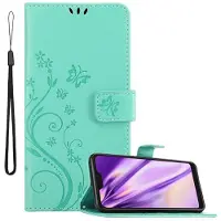 Cadorabo Hülle kompatibel mit Xiaomi Redmi Note 6 Pro im Flower Book Style