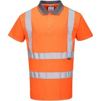 Portwest Warnschutz Poloshirt kurzarm orange RT22 3XL