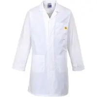 Portwest ESD Kittel Antistatik AS10" - Weiss XXXL"
