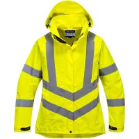 Portwest atmungsaktive Damen Warnschutzjacke, 40+ UPF Gelb M