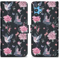 Cadorabo Book Hülle mit Print für Samsung Galaxy A32 5G