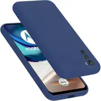 Cadorabo TPU Liquid Silicone Case Hülle für Motorola MOTO G42