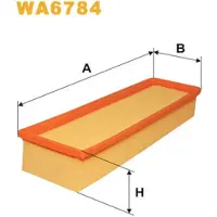 WIX FILTERS Luftfilter WA6784