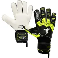 Precision Torwarthandschuhe Junior Fusion X Flat Cut Finger Protect Fußball