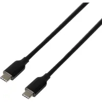 Deltaco 1902003, 5 m, USB C, USB C, USB 3.2 Gen 2 (3.1 Gen 2), 10 Gbit/s, Schwarz