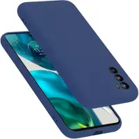 Cadorabo TPU Liquid Silicone Case Hülle für Motorola MOTO G52 4G / G82 5G
