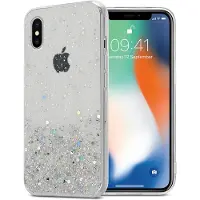 Cadorabo TPU Cover funkelnder Glitter