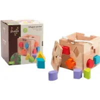 Jouéco Junior Form Eintopf 16 x 16 x 16 cm Holz 13-teilig
