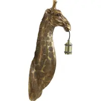 Light & Living - Wandlampe Giraffe - Bronze - 20.5x19x61cm