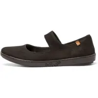 El naturalista für Damen. 253013ZJ0005_001 Lederballerinas N5301 oder Coral schwarz (41), Wohnung, Klettverschluss, Lässig