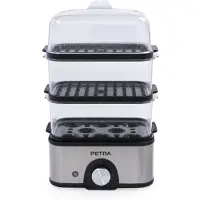 Petra PT5885VDE Compact 3 Tier Steamer