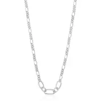 Ania Haie Damen-Kette Figaro Chain 925er Silber Ania Haie Silber