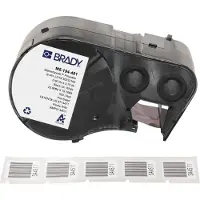 Brady M5-194-481, Polyester, Schwarz auf weiss, matt, 22.86 x 19.05 mm, permanent (320 E.)