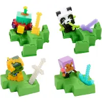 Minecraft Mini Mode Bergbau-Figurensammlung (Charaktere können abweichen), 6 Jahr(e), Gemischte Farben, Kunststoff