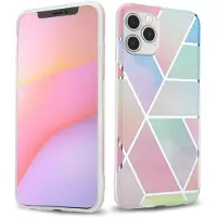 Cadorabo IMD TPU Bunter Marmor Cover
