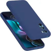 Cadorabo TPU Liquid Silicone Case Hülle für Motorola EDGE 30