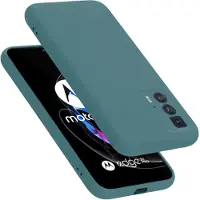 Cadorabo TPU Liquid Silicone Case Hülle für Motorola EDGE 20 PRO / EDGE S PRO