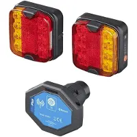 Pricenet ProPlus LED-Rückleuchten (7-PIN), 4 Funktionen (links + rechts), magnetisch, Bluetooth