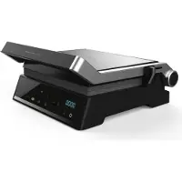 Cecotec Rock'n Grill Smart, Schwarz, Edelstahl, Rechteckig, Berührung, Rost, 285 x 225 mm, Scharnier