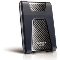 ADATA HD650 2TB, Festplatte, 3.0 (3.1 Gen 1), USB Type-A, Schwarz, Kratzresistent, Verkabelt