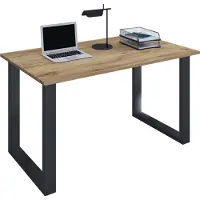 VCM Schreibtisch Bürotisch Computertisch 140x80 Lona U