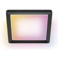 Wiz smartes Panel Square RGBW in Schwarz 12W 1600lm