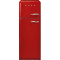 Smeg FAB30LRD5 Kühl- und Gefrierkombination Freistehend 294 l Rot