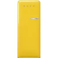 Smeg FAB28LYW5 Freistehendes KÃ1/4hlgerät mit Gefrierfach, 244 l Nutzinhalt KÃ1/4hlteil, 26 l Nutzinhalt Gefrierteil, 60,1 cm Breite, , 139 kWh/Jahr, 4 Sterne, 38 dB Geräuschemissionen, Inverter-Motor
