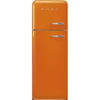 Smeg FAB30LOR5 Kühl- und Gefrierkombination Freistehend 294 l D Orange