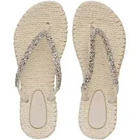 Ilse jacobsen Flip Flops Damen Cheerful Glitter Creme-Schuhgröße 40