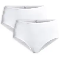 Mey Taillen-Slip | Doppelpack Serie Pure Sense Weiss | Größe 42/44