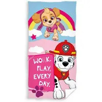 Paw Patrol Work and Play Badetuch, Strandtuch 70x140cm