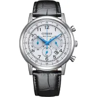 Citizen CA4630-02A Eco-Drive Chronograph Herrenuhr mit Lederband