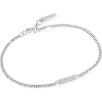 Ania Haie Glam Bar Armband aus Silber mit Zirkonia