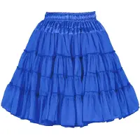 Thetru Petticoat Deluxe blau 2-lagig