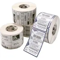 Zebra 880249-031D (Z-Ultimate 3000T) - (57 mm x 32 mm) 12 Rollen - Schwarz auf weiß - Etikett