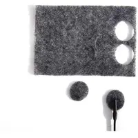 Rycote 25X GRY U/COVER PACKS - 30 USE
