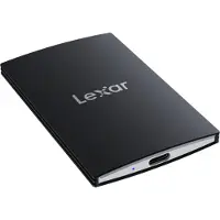 Lexar , Tragbare SSD 512GB USB 3.2 Gen2x2 SL500 ultra schnell, Schwarz