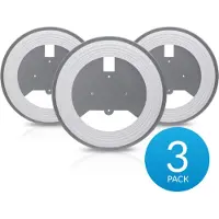 Ubiquiti nanoHD Recessed Ceiling Mount 3-Pack, WLAN-Zugangspunkt-Halterung, UniFi nanoHD AP, Grau, 210 mm, 210 mm, 20,6 mm