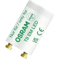 Osram SubstiTUBE Start, Beleuchtungsstarter, Weiß, Polycarbonat (PC), 5 g, 2 Stück(e), 25 mm